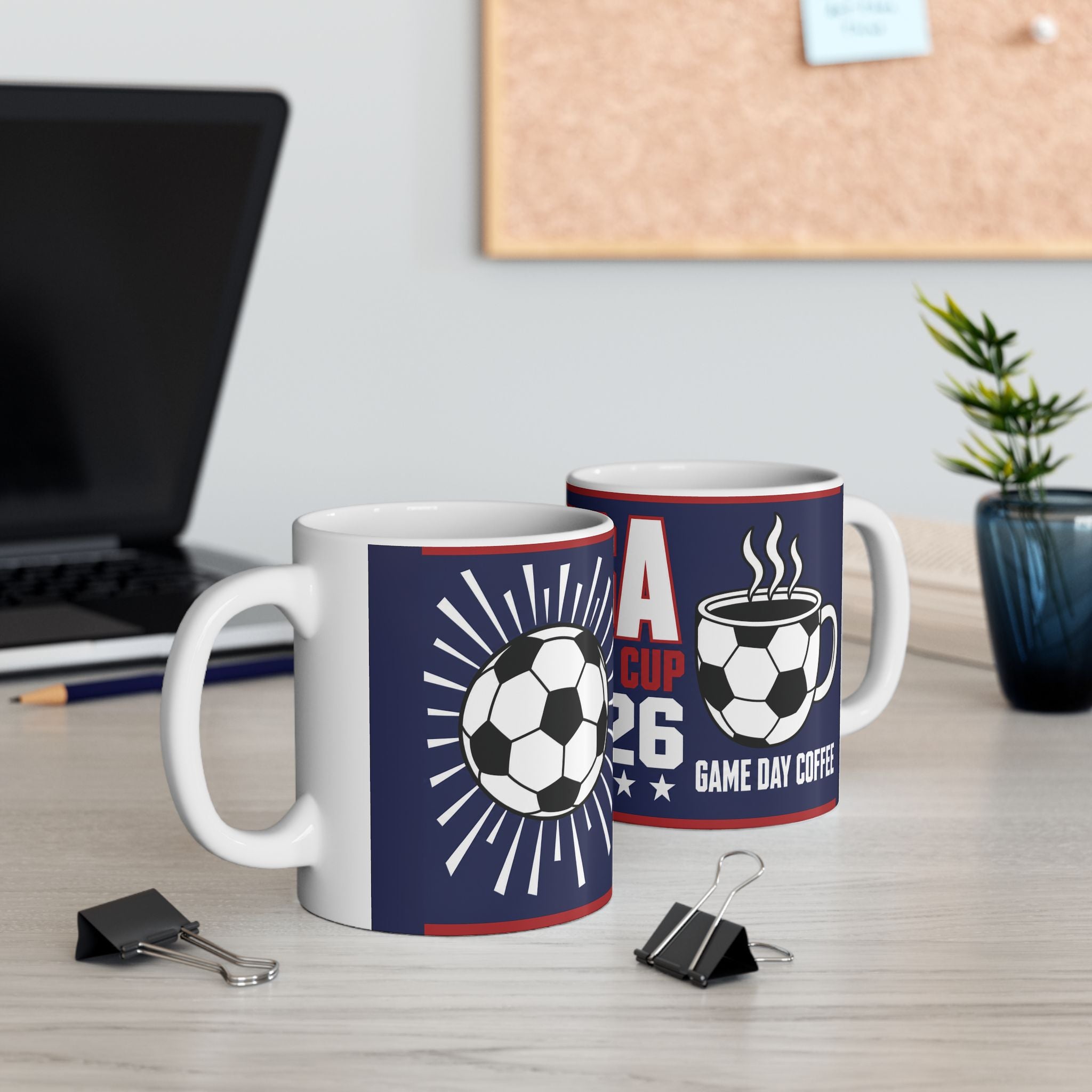 USA World Cup 2026 Soccer Mug - 11oz/15oz Coffee Cup