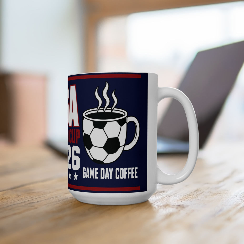 USA World Cup 2026 Soccer Mug - 11oz/15oz Coffee Cup