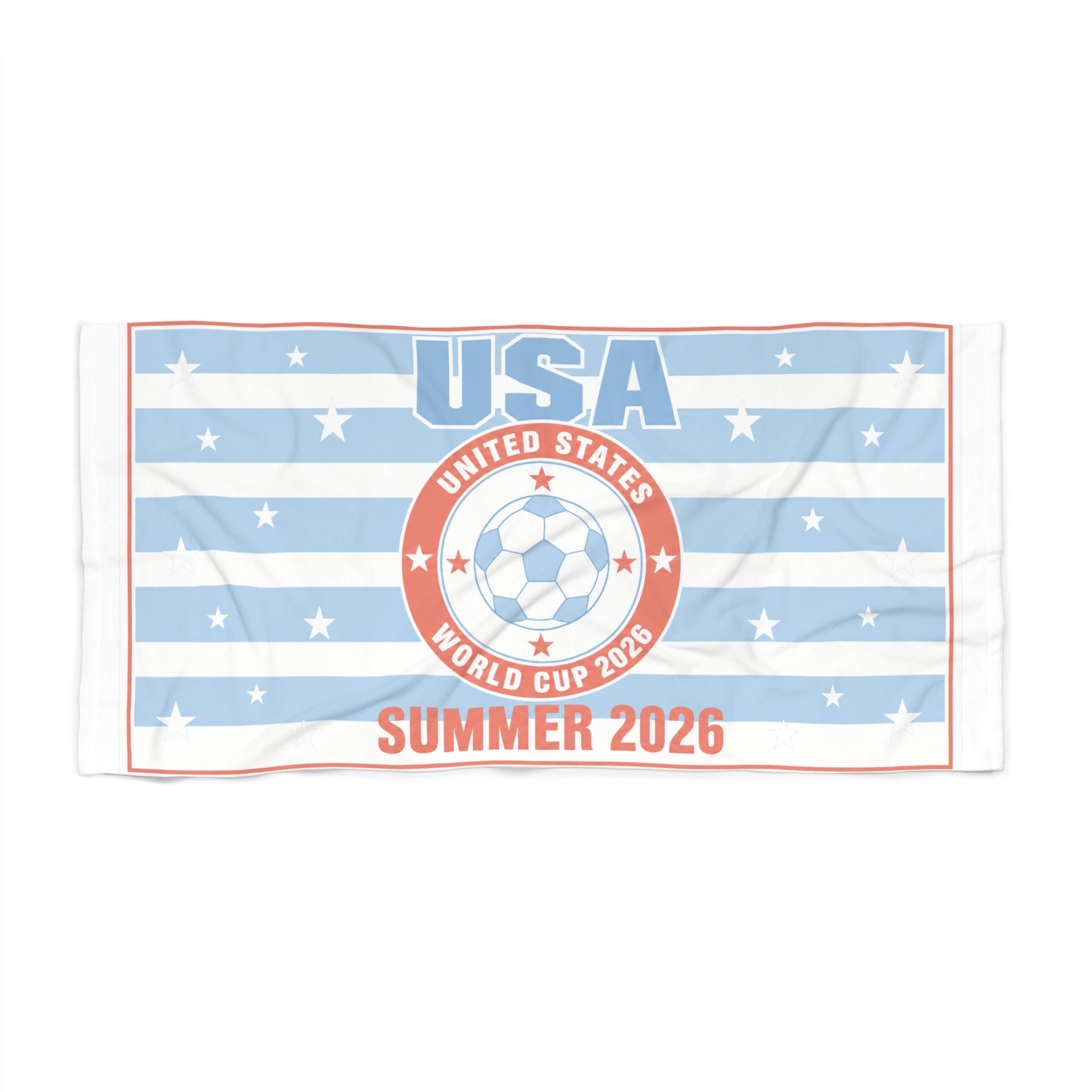 USA Soccer Beach Towel Summer 2026 World Cup