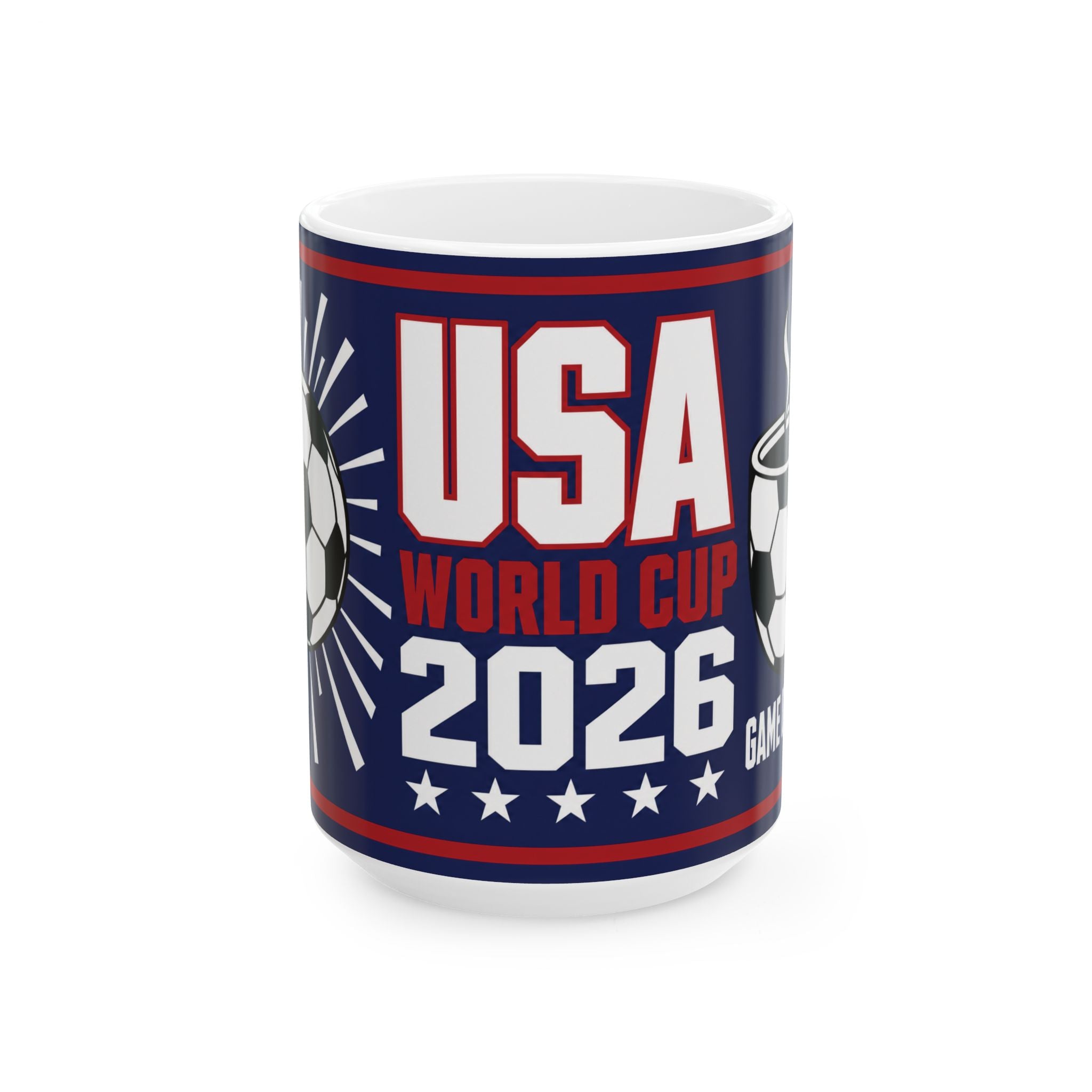 USA World Cup 2026 Soccer Mug - 11oz/15oz Coffee Cup
