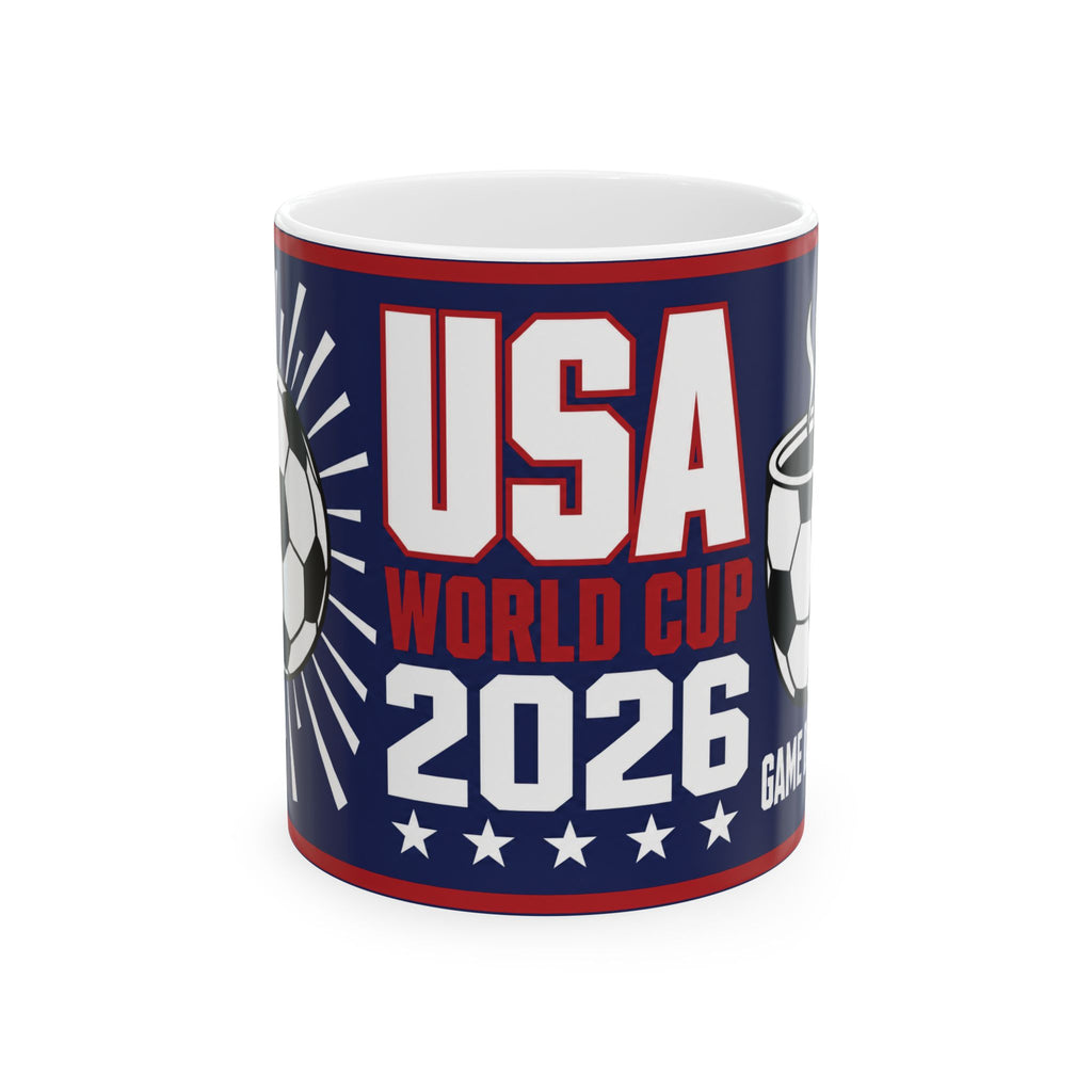 USA World Cup 2026 Soccer Mug - 11oz/15oz Coffee Cup
