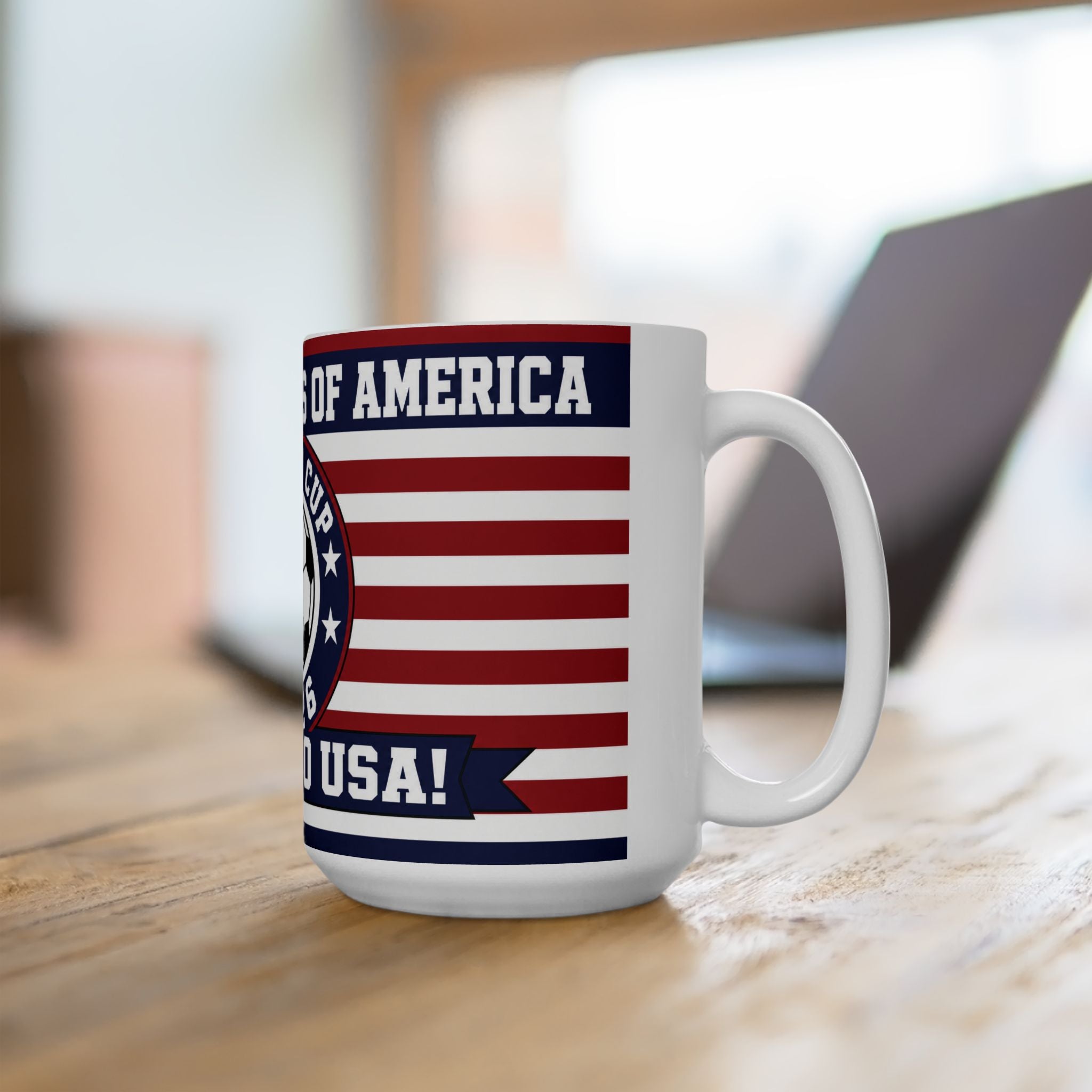 USA World Cup 2026 Soccer Mug —  11oz/15oz Coffee Cup