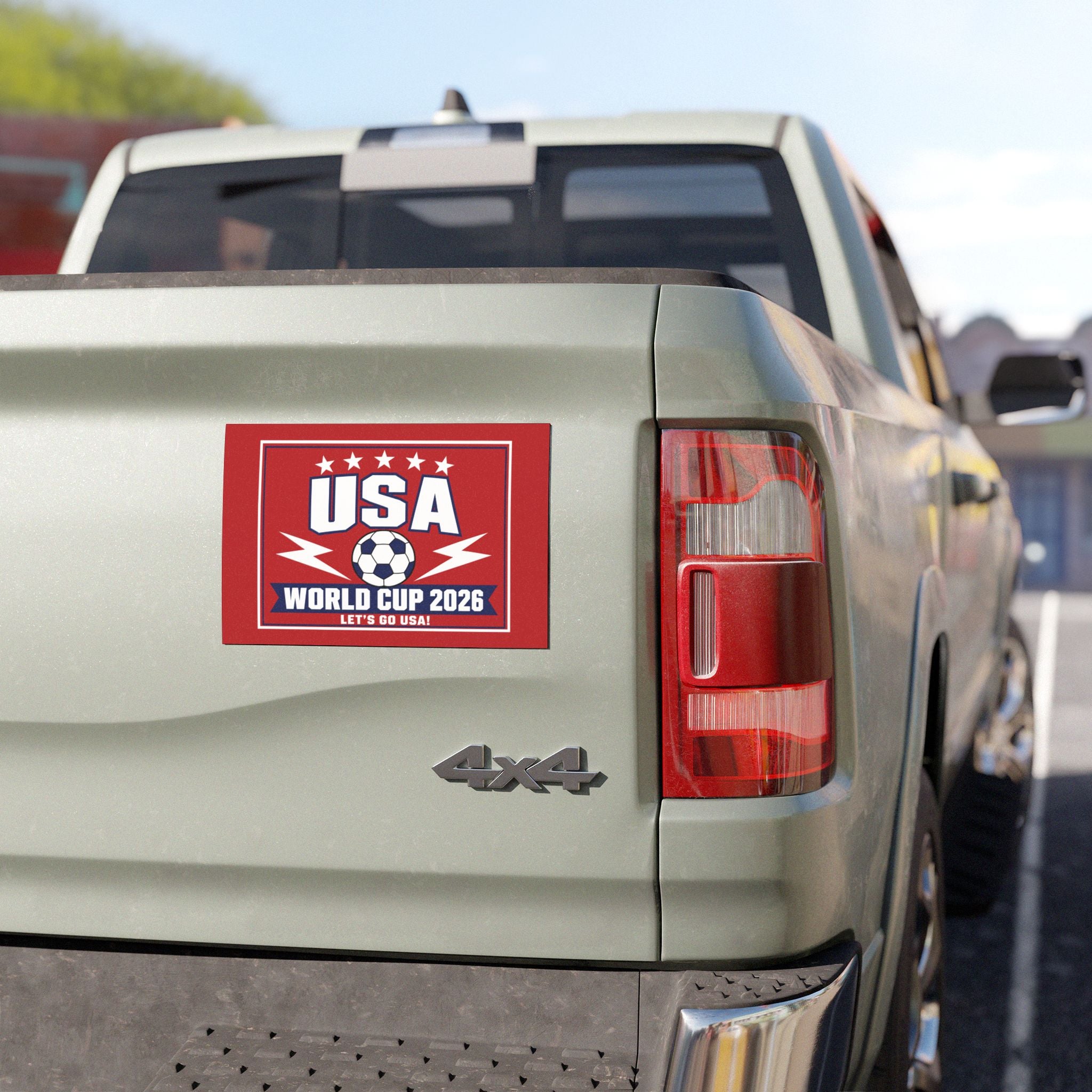 USA World Cup 2026 Car Magnet