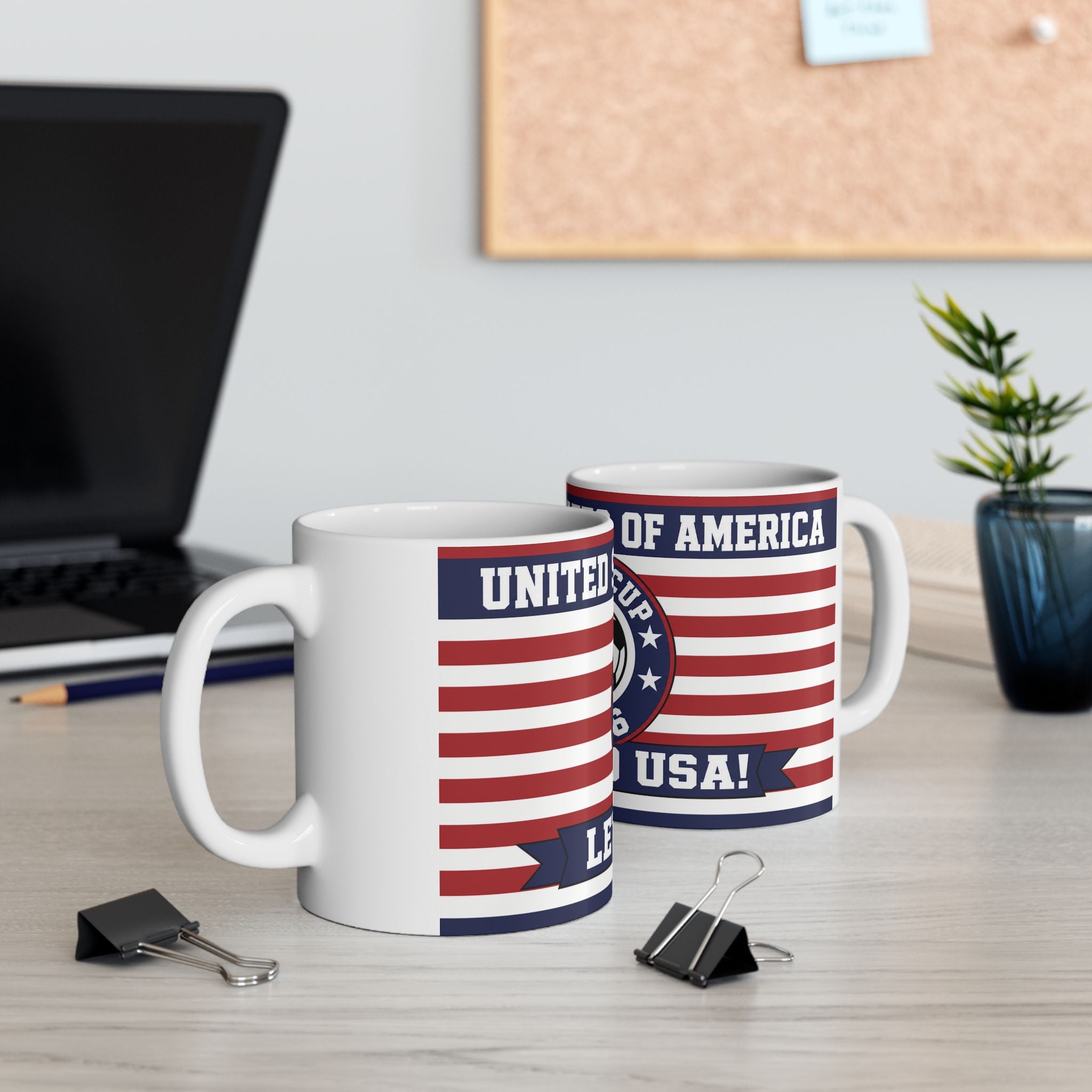 USA World Cup 2026 Soccer Mug —  11oz/15oz Coffee Cup