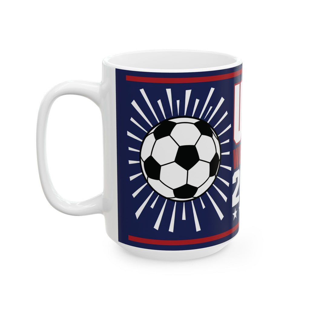 USA World Cup 2026 Soccer Mug - 11oz/15oz Coffee Cup